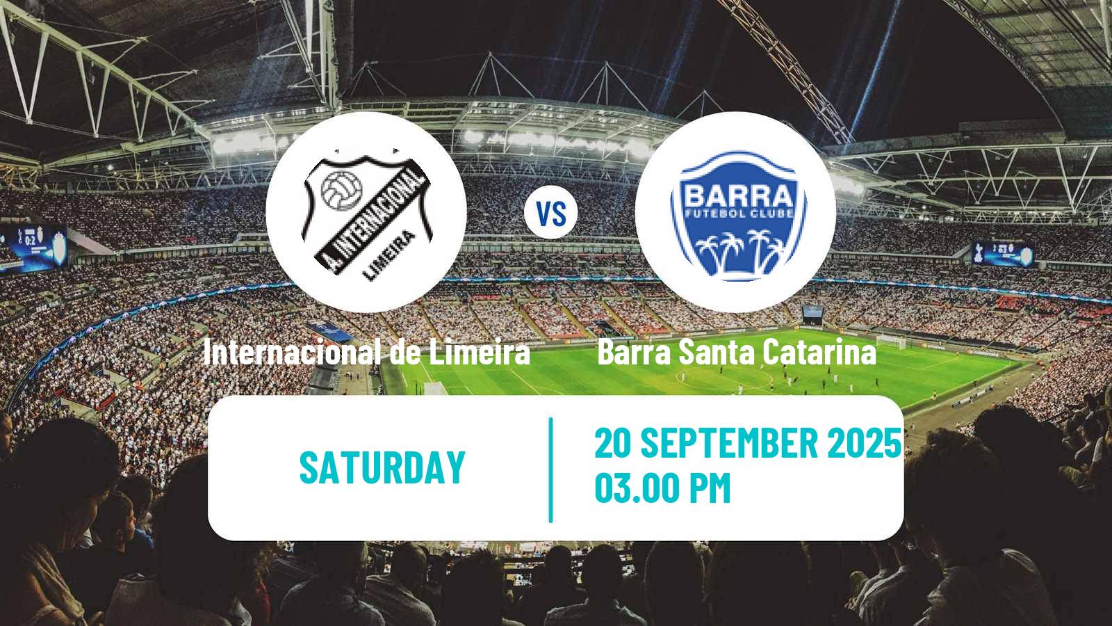 Football Brazilian Serie D Internacional de Limeira - Barra Santa Catarina