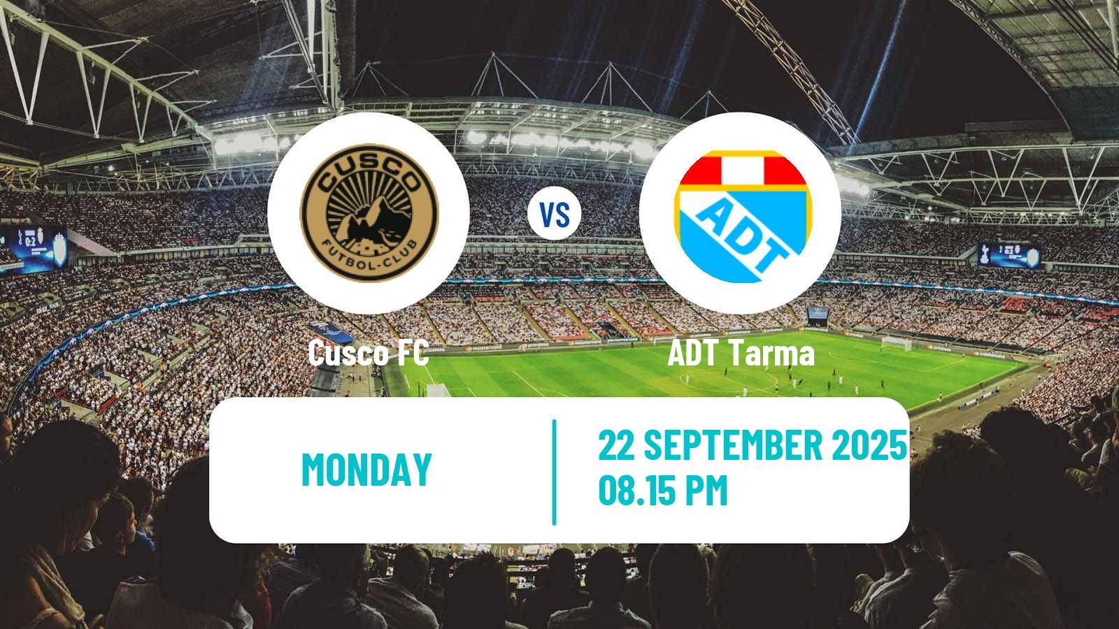 Football Peruvian Liga 1 Cusco - ADT Tarma