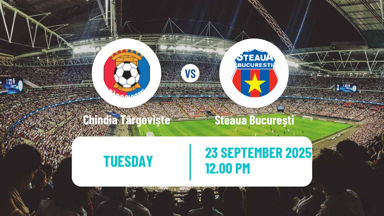 Football Romanian Division 2 Chindia Târgoviște - Steaua București