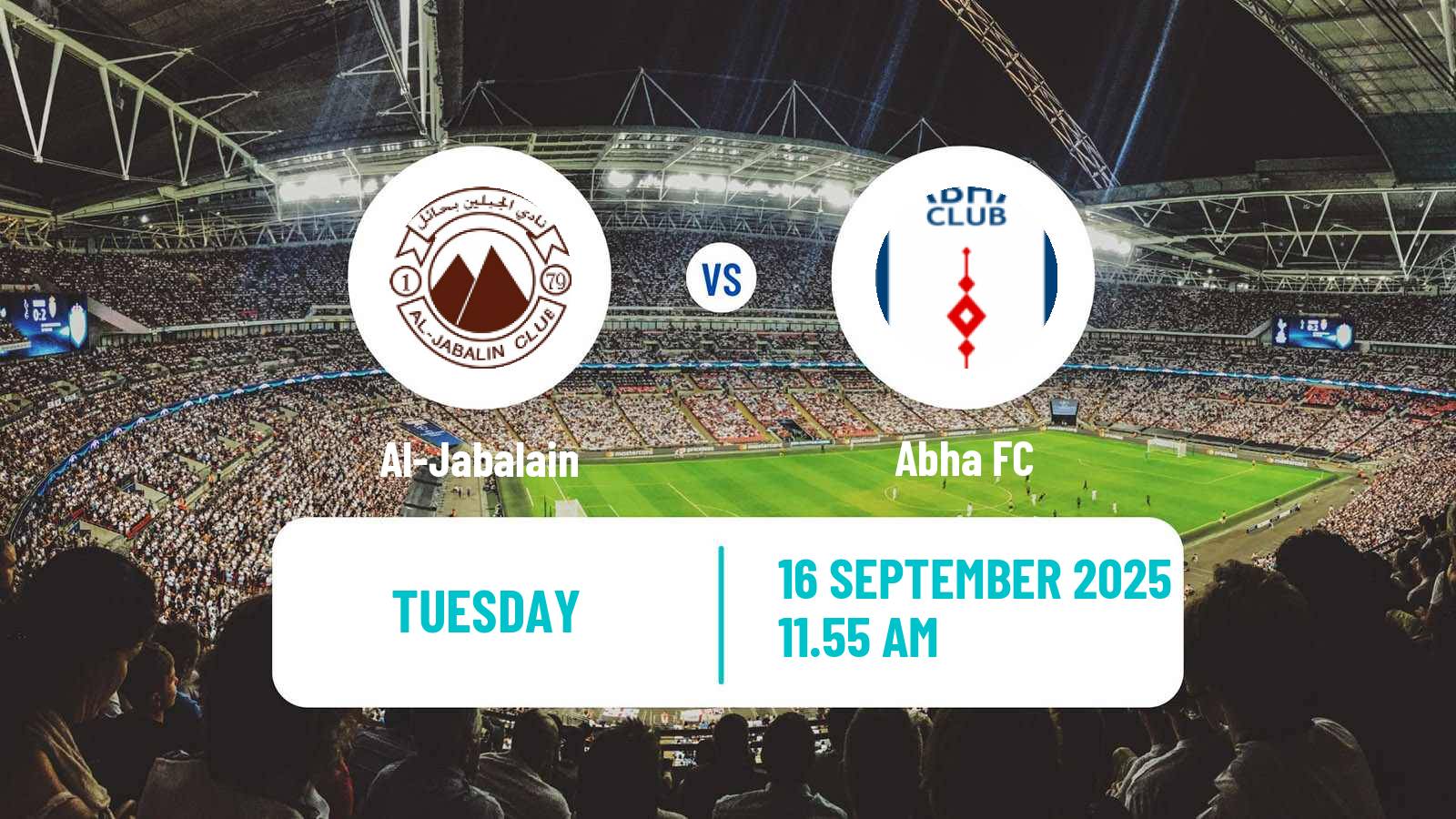 Football Saudi Division 1 Al-Jabalain - Abha
