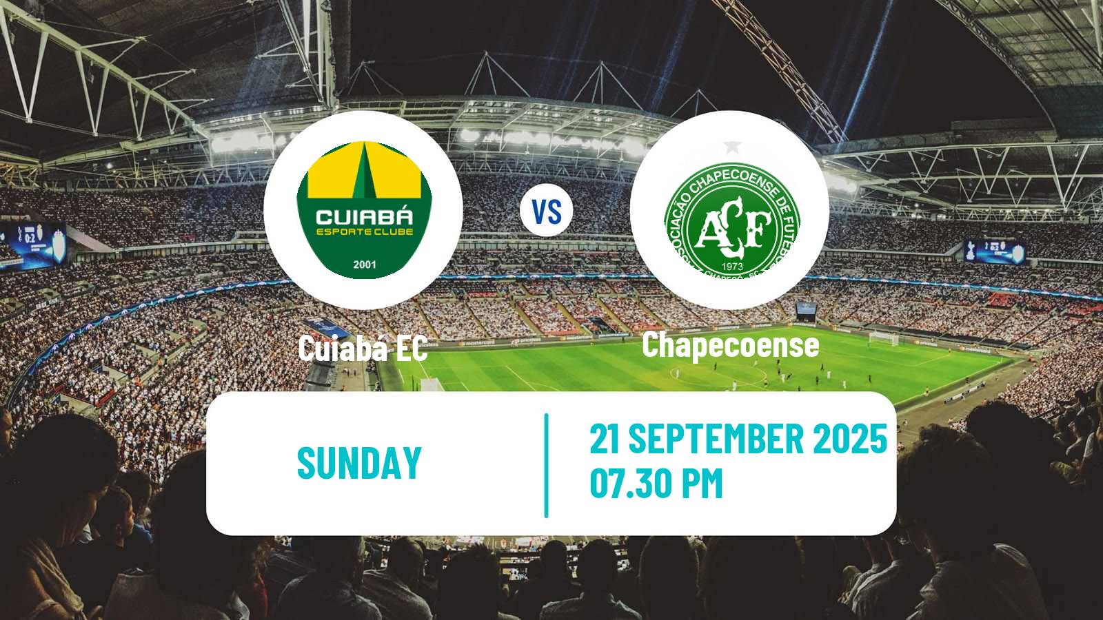 Football Brazilian Serie B Cuiabá - Chapecoense