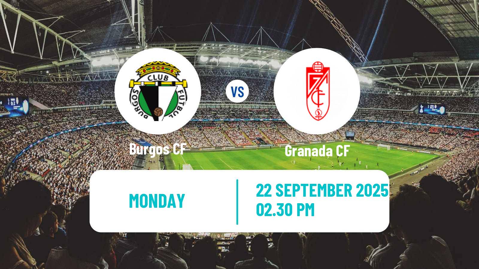 Football Spanish LaLiga2 Burgos - Granada