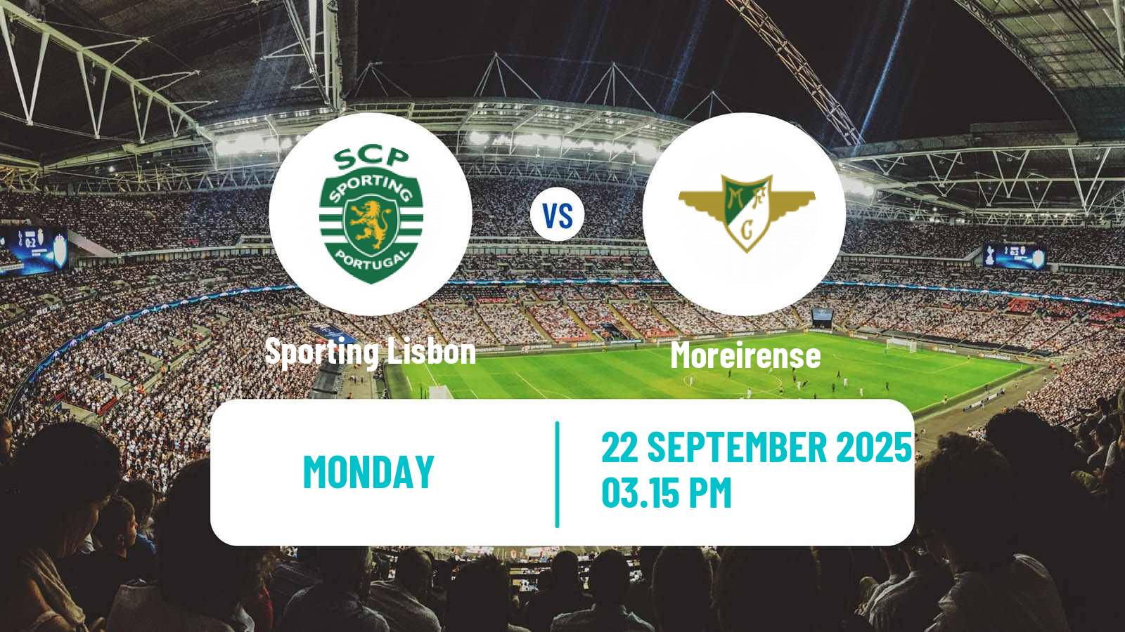 Football Liga Portugal Sporting Lisbon - Moreirense