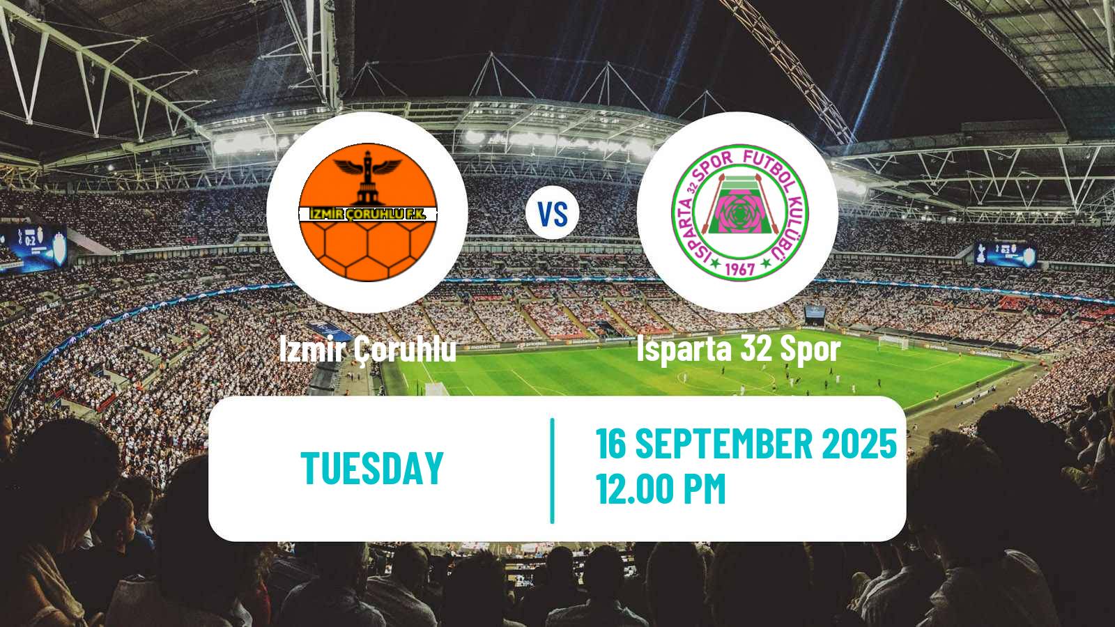 Football Turkish Cup Izmir Çoruhlu - Isparta 32 Spor
