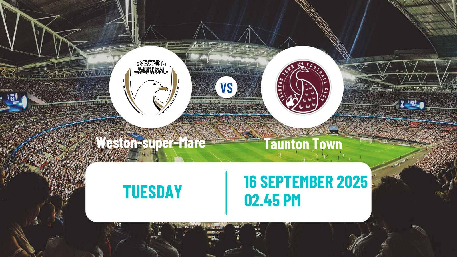 Football English FA Cup Weston-super-Mare - Taunton Town