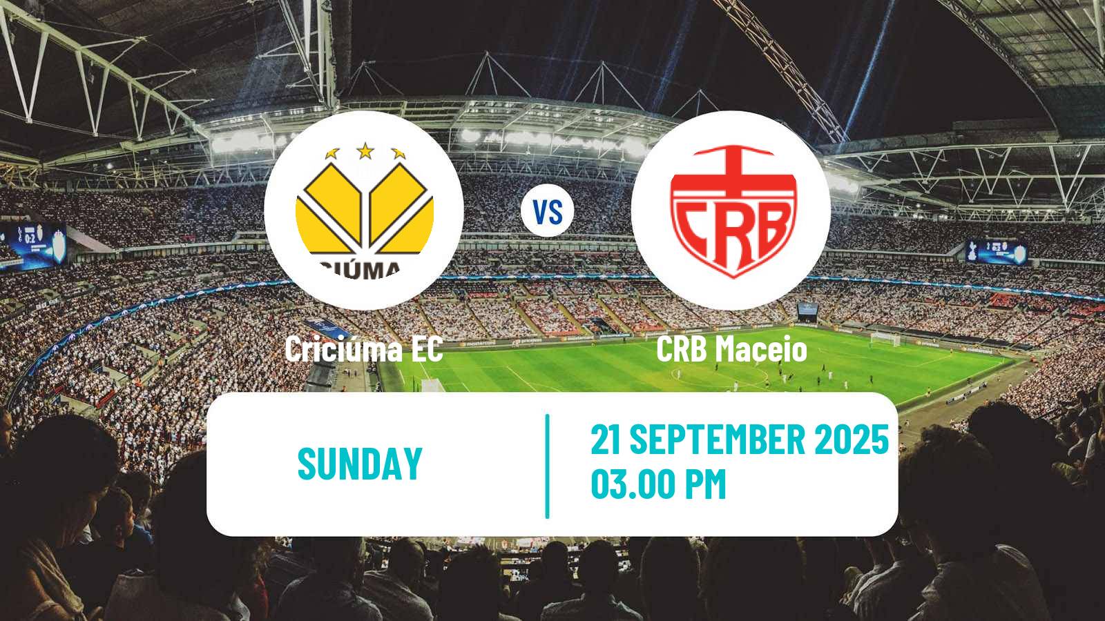 Football Brazilian Serie B Criciúma - CRB Maceio