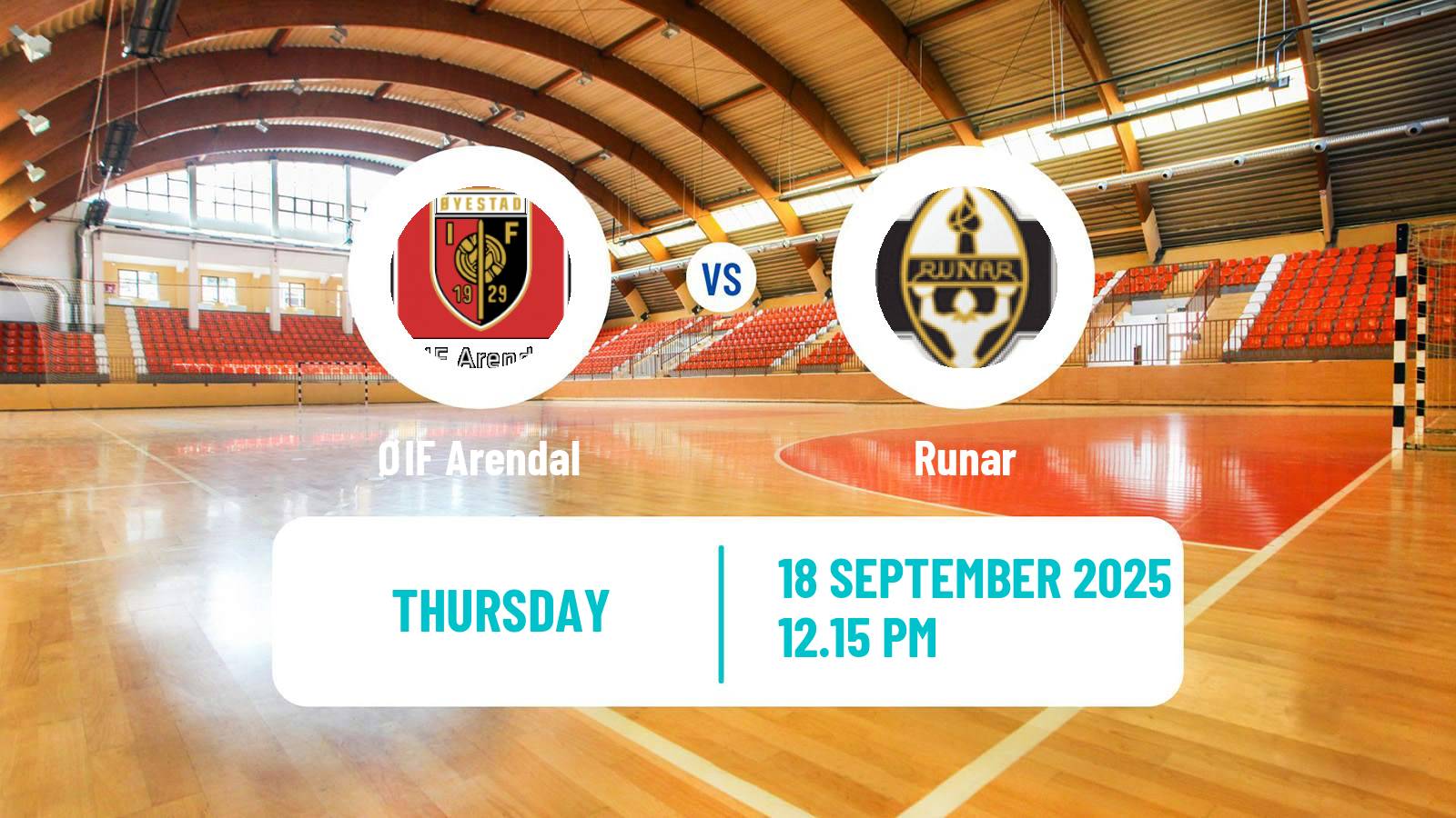 Handball Norwegian Eliteserien Handball Arendal - Runar