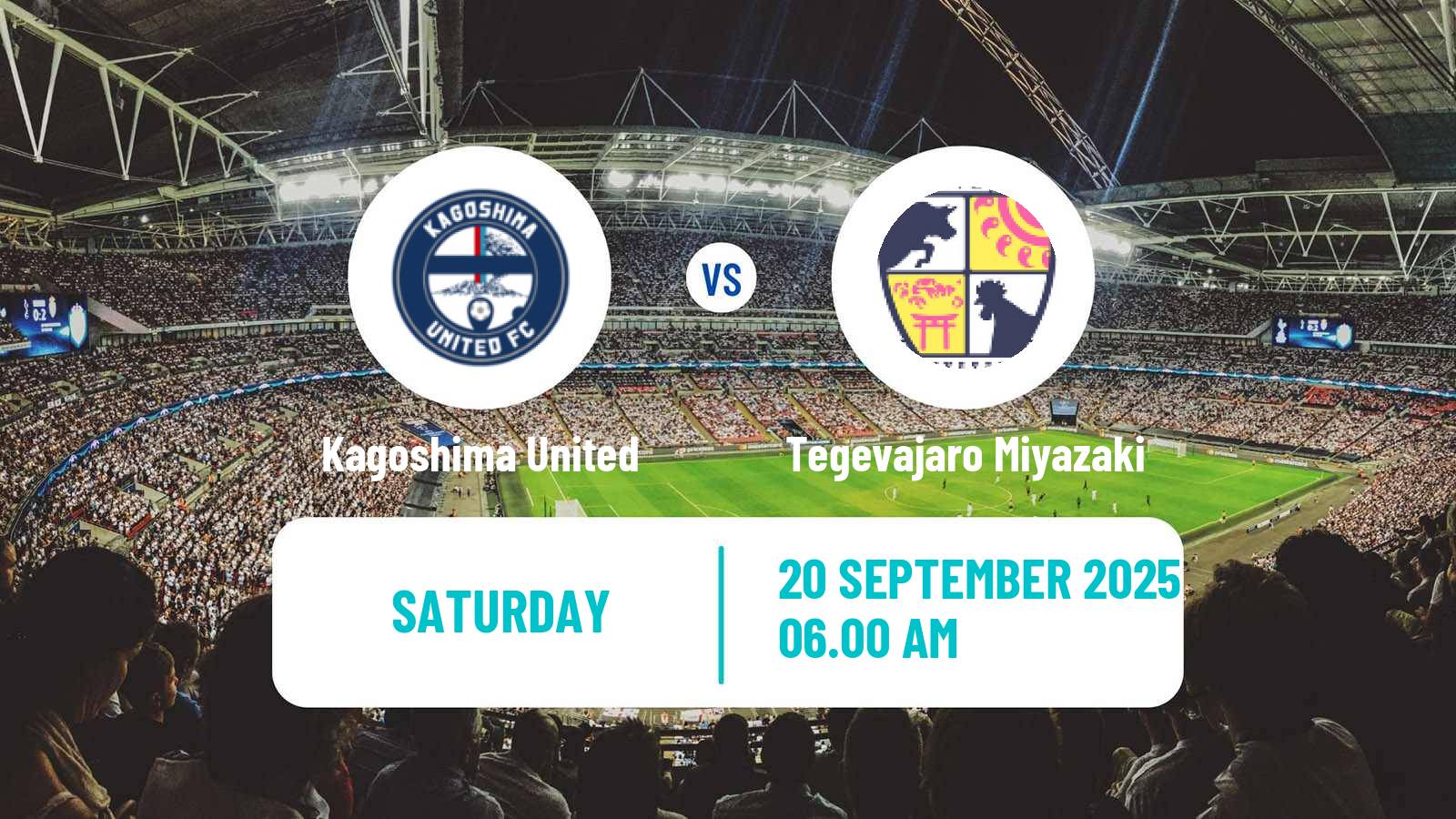 Football Japan J3 League Kagoshima United - Tegevajaro Miyazaki