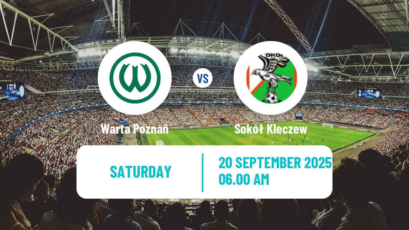 Football Polish Division 2 Warta Poznań - Sokół Kleczew