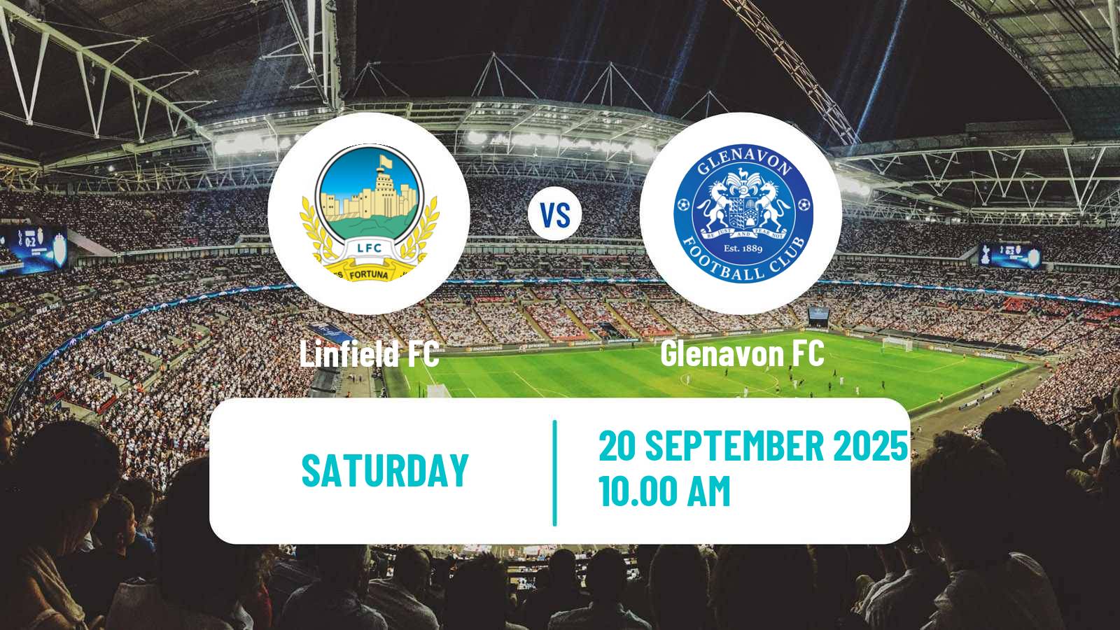 Football Northern Irish Premiership Linfield - Glenavon