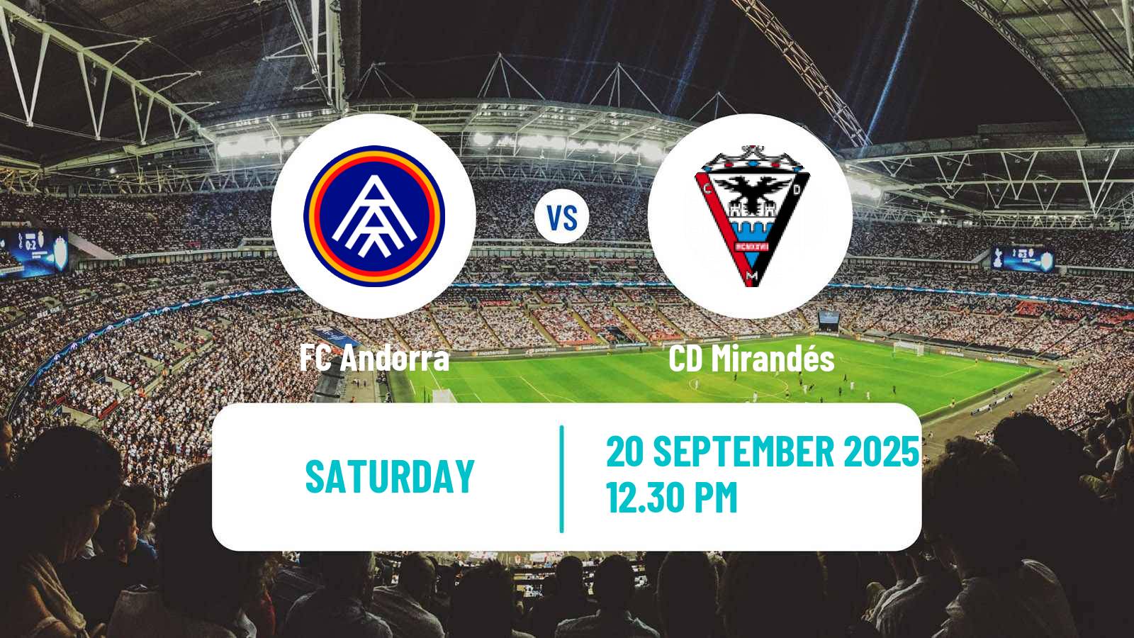 Football Spanish LaLiga2 FC Andorra - Mirandés