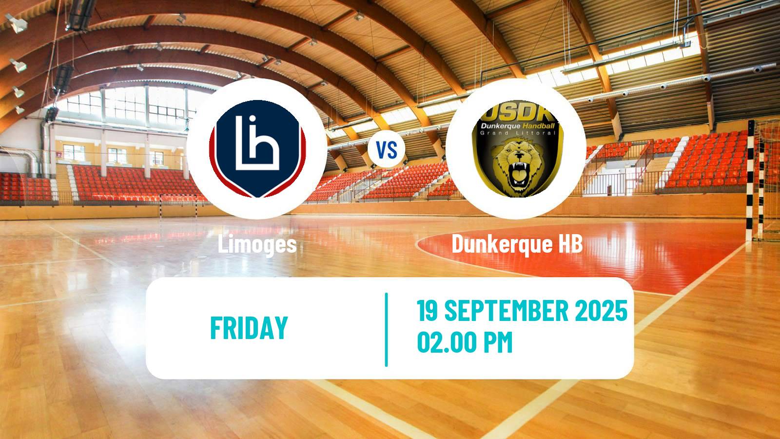 Handball French Starligue Handball Limoges - Dunkerque
