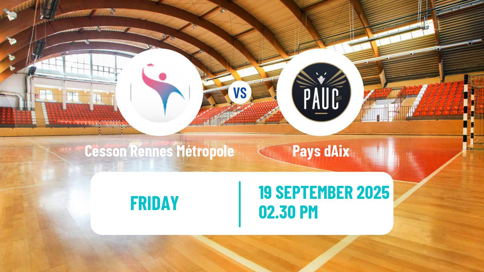 Handball French Starligue Handball Cesson Rennes Métropole - Pays dAix