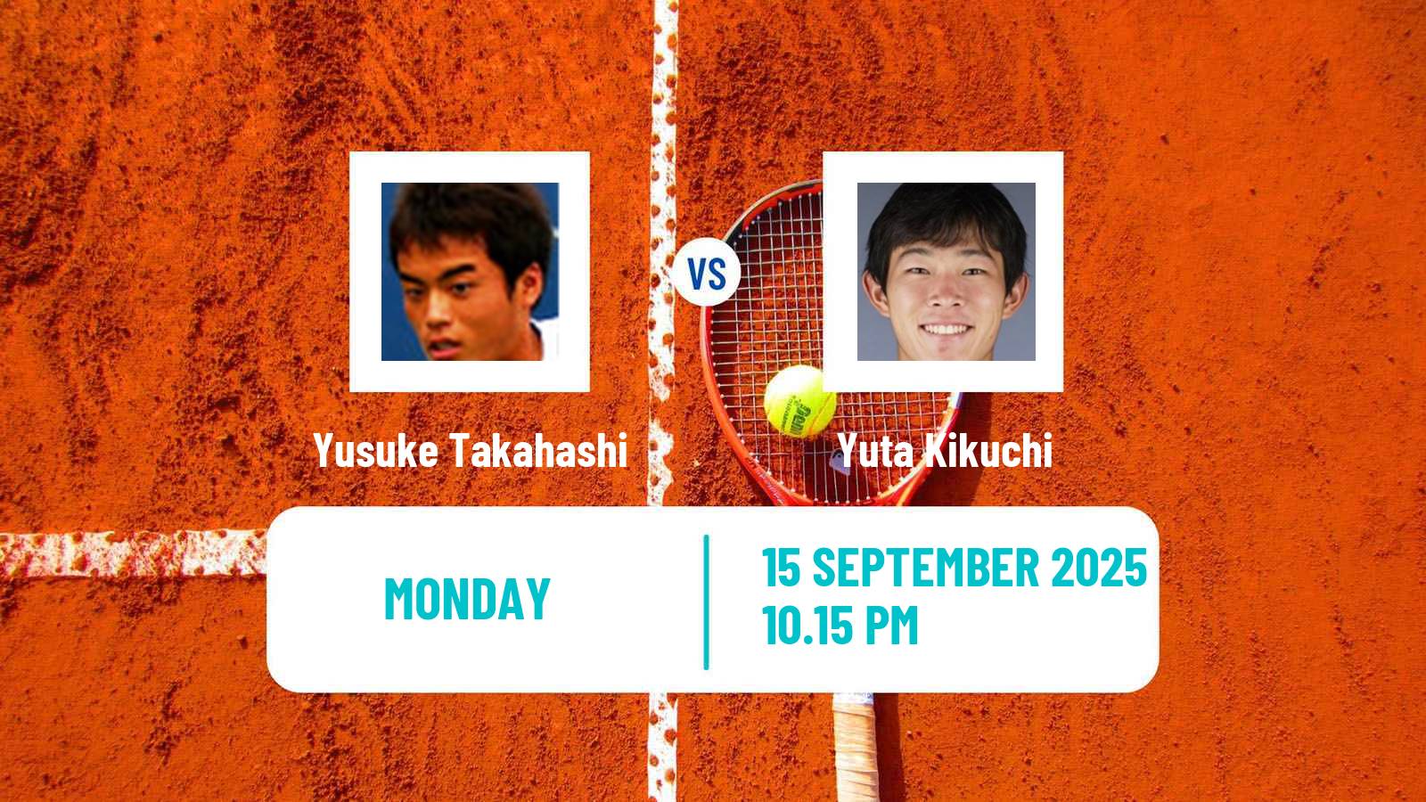 Tennis ITF M25 Takasaki Men Yusuke Takahashi - Yuta Kikuchi