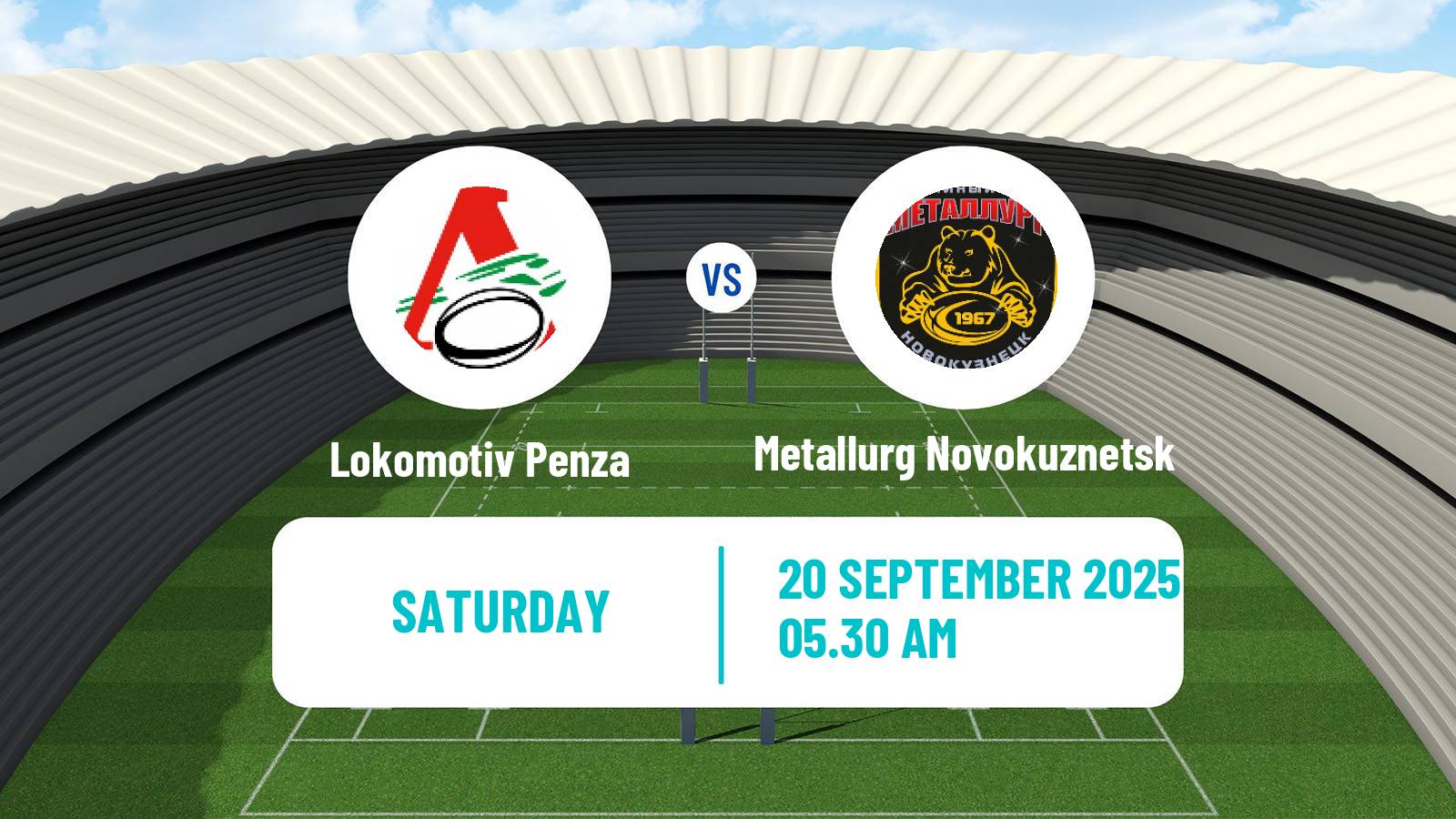 Rugby union Russian Premier League Rugby Lokomotiv Penza - Metallurg Novokuznetsk