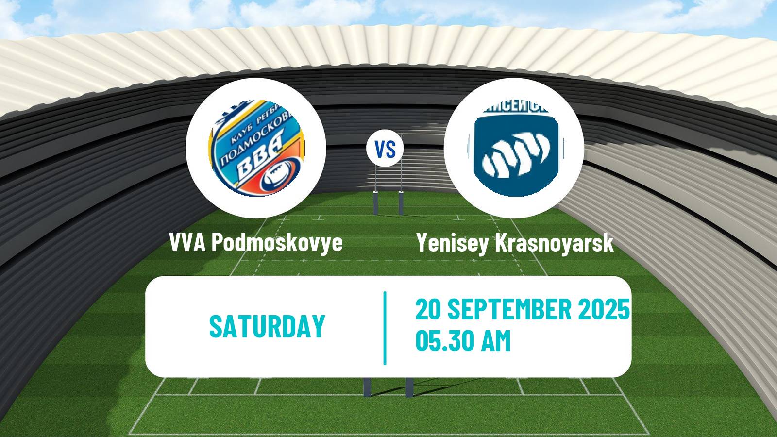 Rugby union Russian Premier League Rugby VVA Podmoskovye - Yenisey Krasnoyarsk