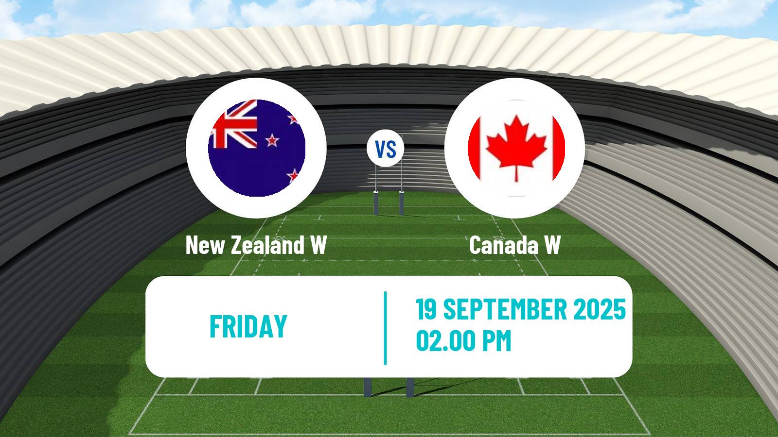 Rugby union World Cup Rugby Union Women New Zealand W - Canada W
