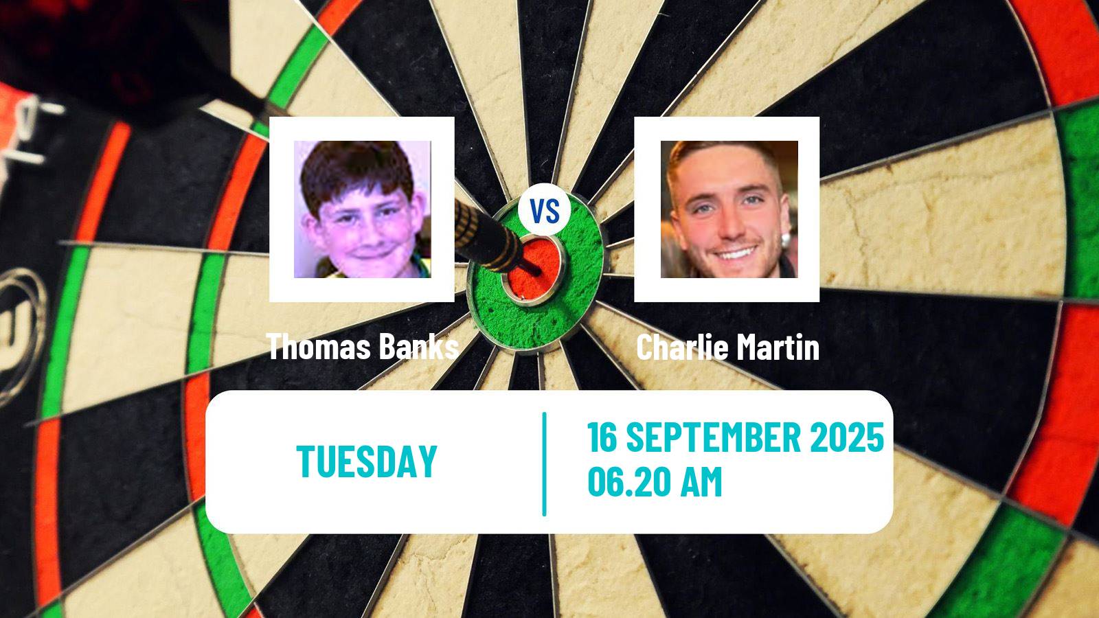 Darts Modus Super Series Thomas Banks - Charlie Martin