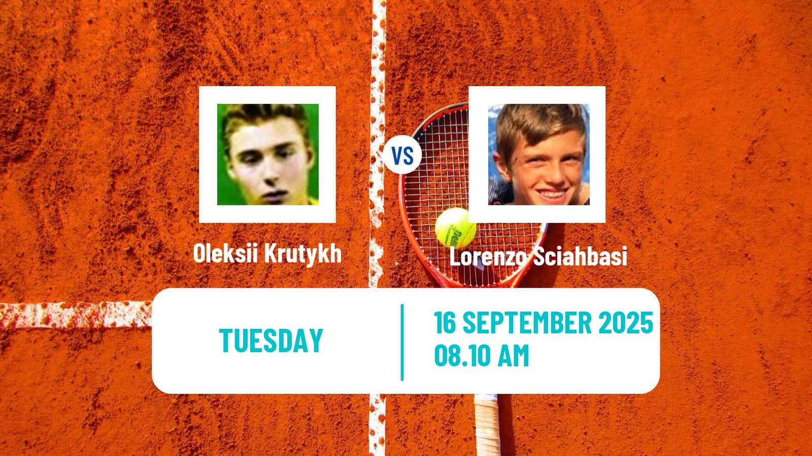 Tennis ITF M25 Santa Margherita Di Pula 7 Men Oleksii Krutykh - Lorenzo Sciahbasi