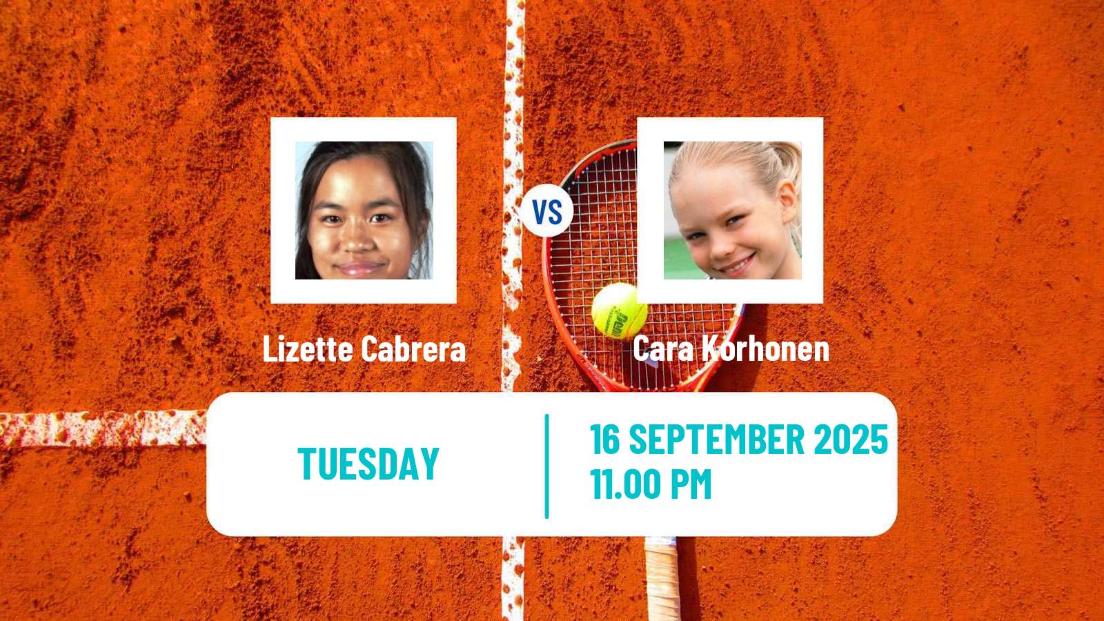 Tennis ITF W35 Wagga Wagga 2 Women Lizette Cabrera - Cara Korhonen