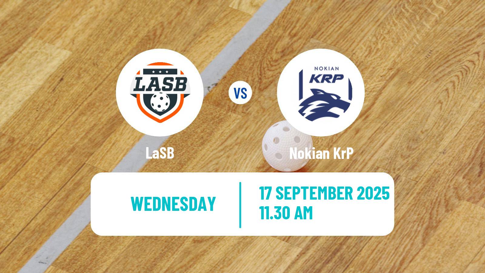 Floorball Finnish F-Liiga LaSB - Nokian KrP