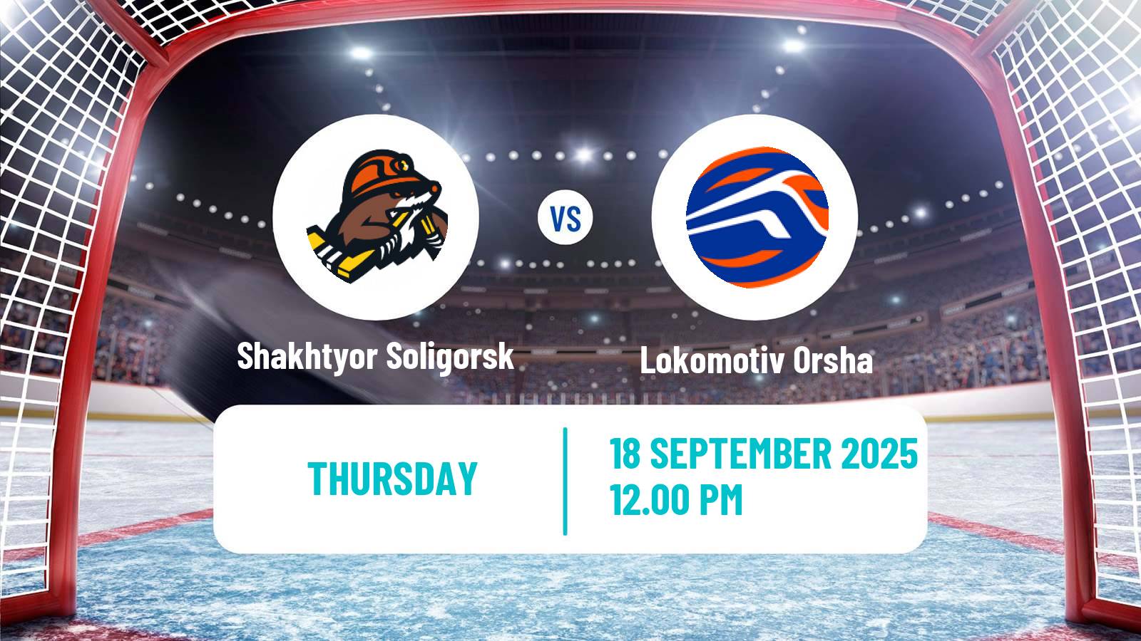 Hockey Belarusian Extraleague Shakhtyor Soligorsk - Lokomotiv Orsha