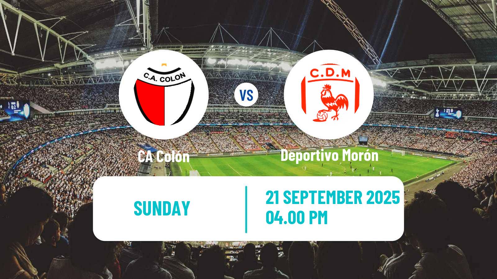 Football Argentinian Primera Nacional Colón - Deportivo Morón