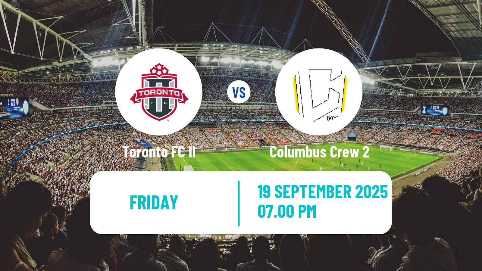 Football MLS Next Pro Toronto FC II - Columbus Crew 2