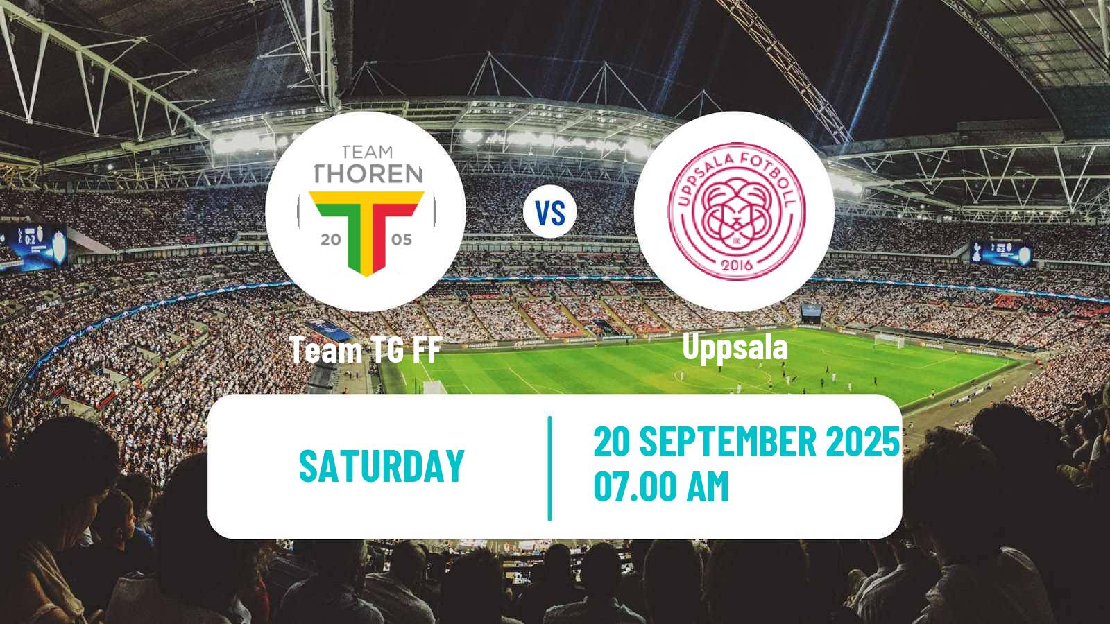 Football Swedish Elitettan Women Team TG FF - Uppsala