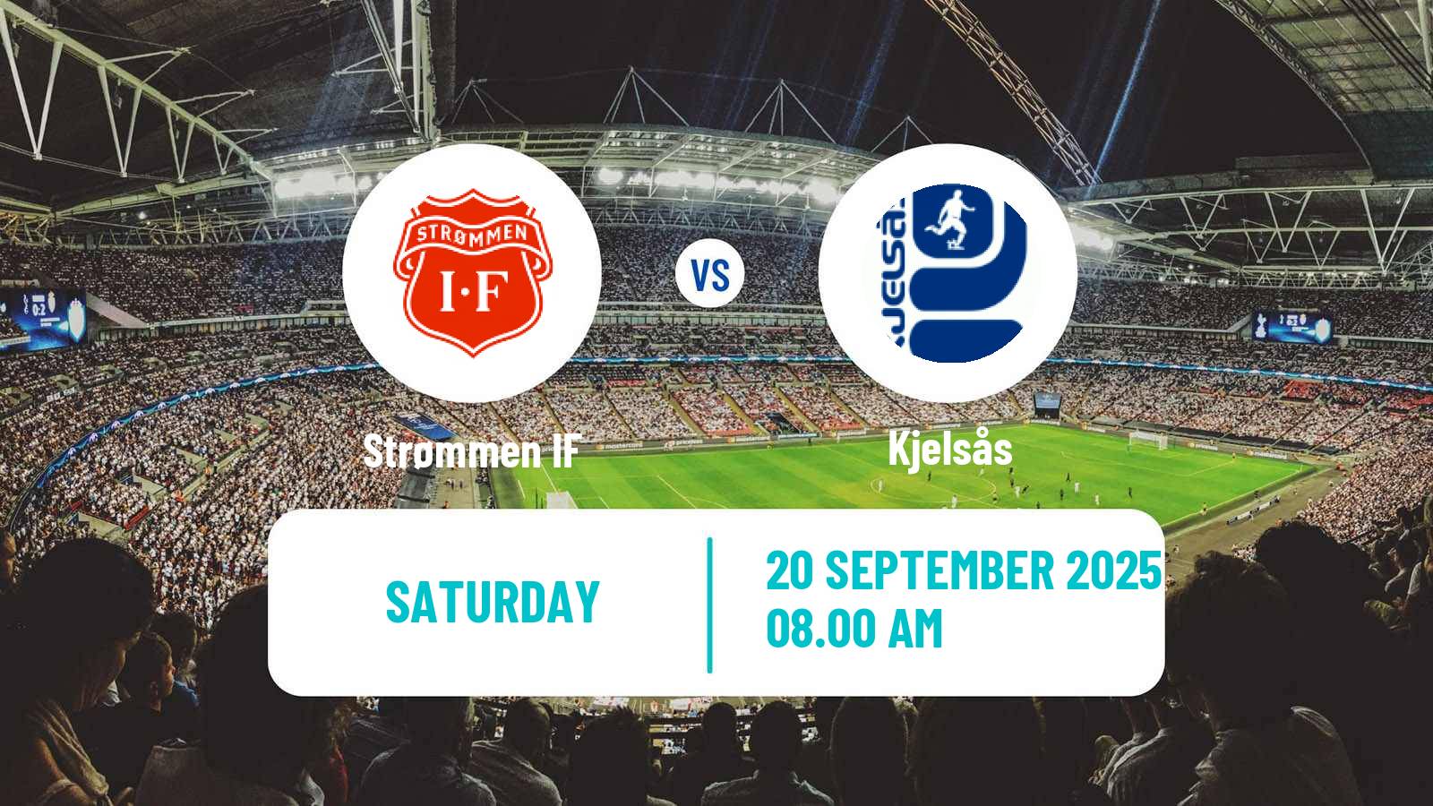 Football Norwegian Division 2 - Group 2 Strømmen - Kjelsås
