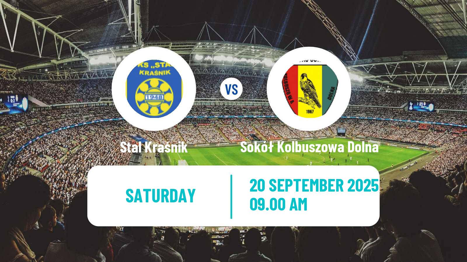 Football Polish Division 3 - Group IV Stal Kraśnik - Sokół Kolbuszowa Dolna