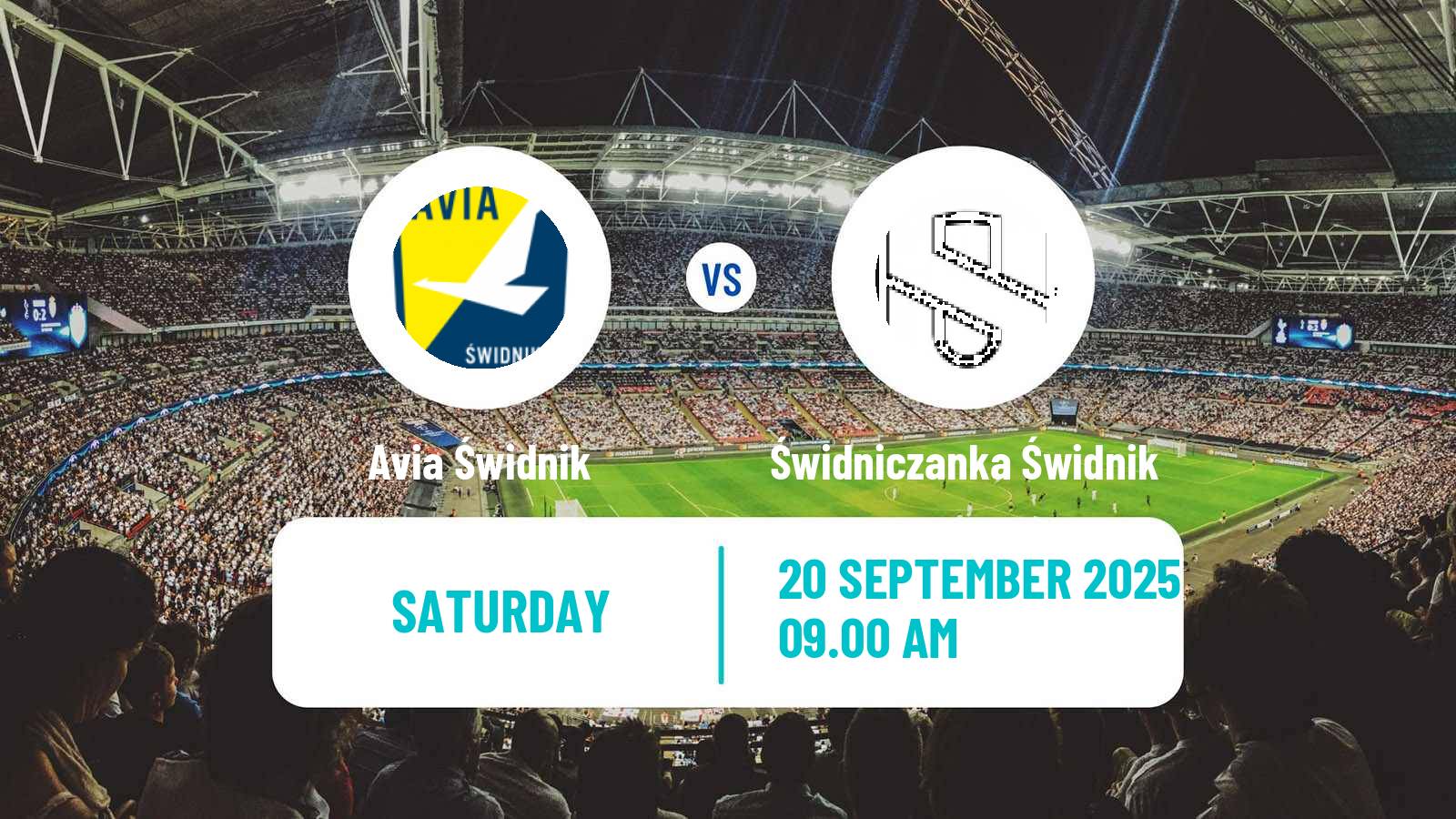 Football Polish Division 3 - Group IV Avia Świdnik - Świdniczanka Świdnik