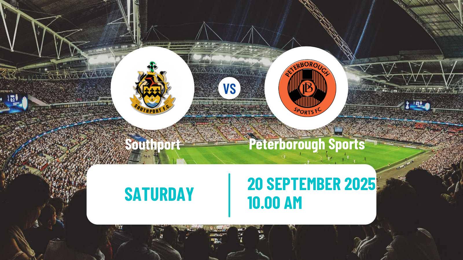 Football English National League North Southport - Peterborough Sports