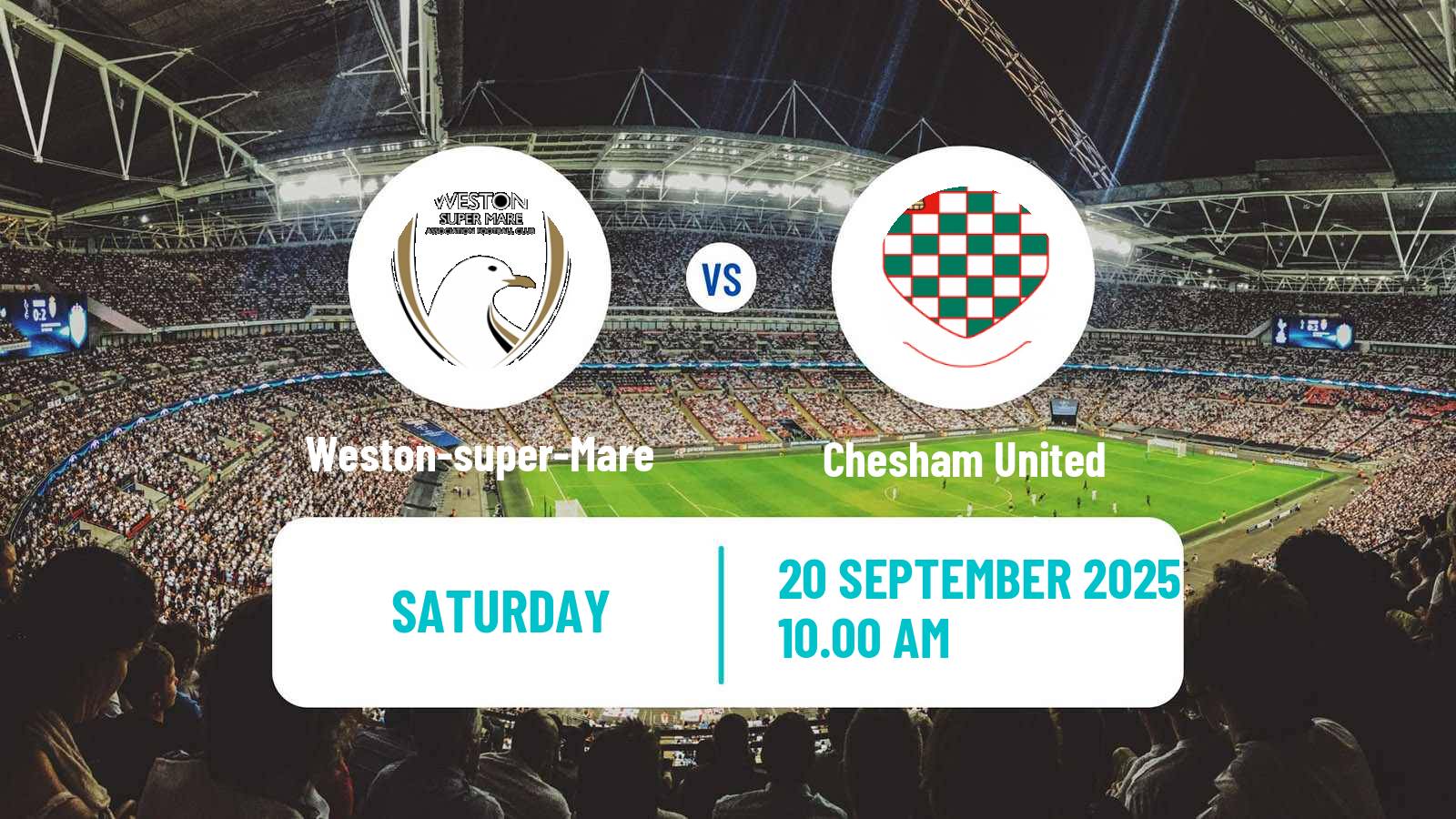 Football English National League South Weston-super-Mare - Chesham United