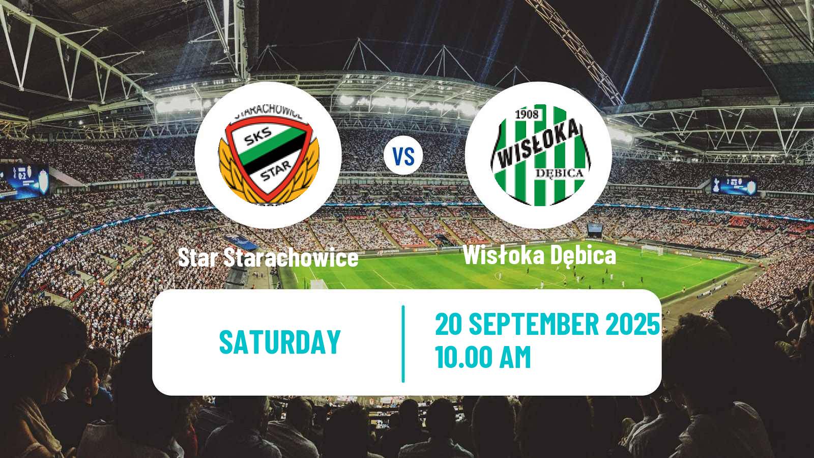 Football Polish Division 3 - Group IV Star Starachowice - Wisłoka Dębica