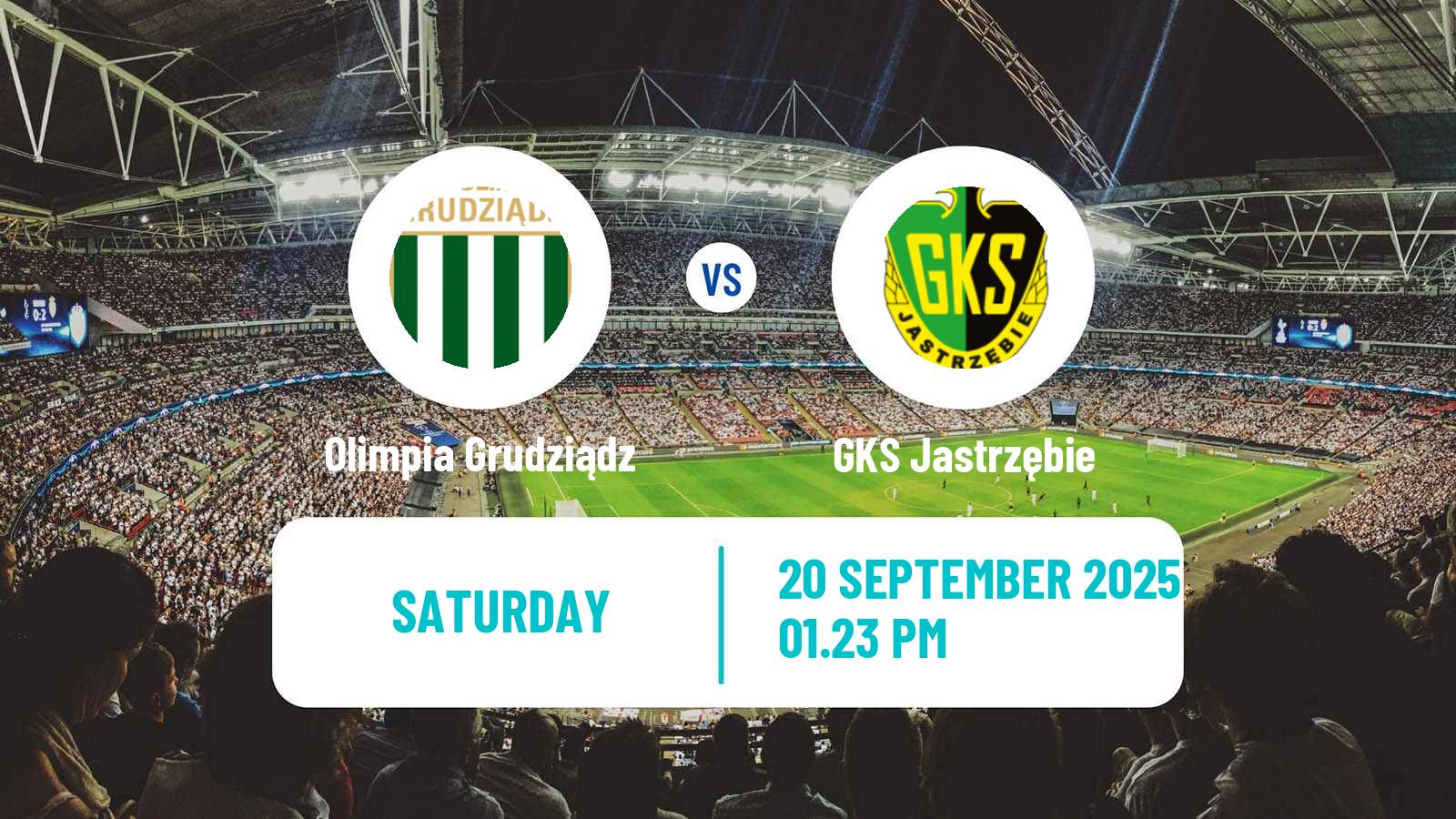 Football Polish Division 2 Olimpia Grudziądz - GKS Jastrzębie