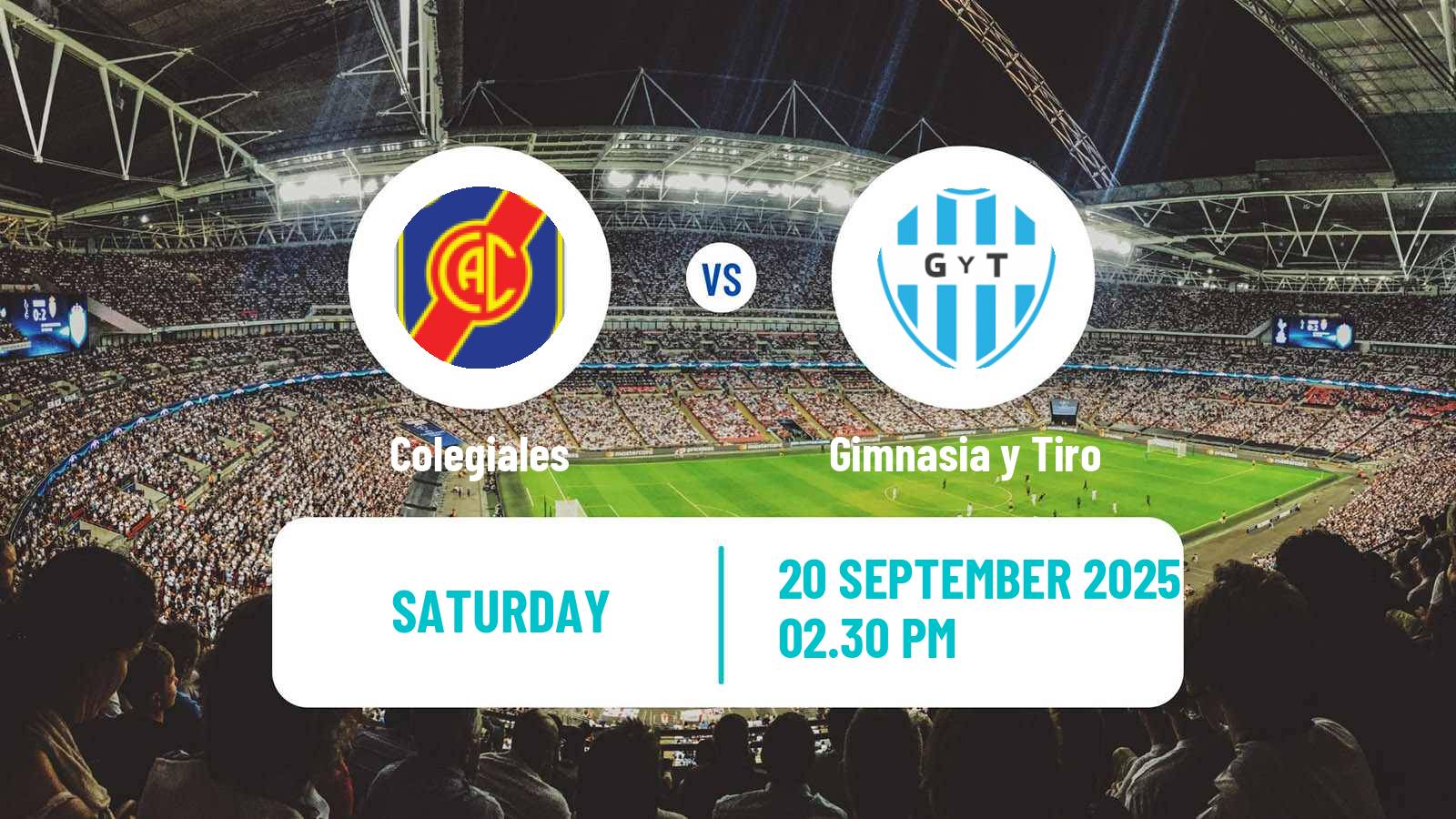 Football Argentinian Primera Nacional Colegiales - Gimnasia y Tiro