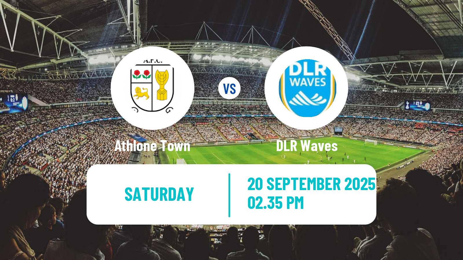 Football Irish National League Women Athlone Town - DLR Waves