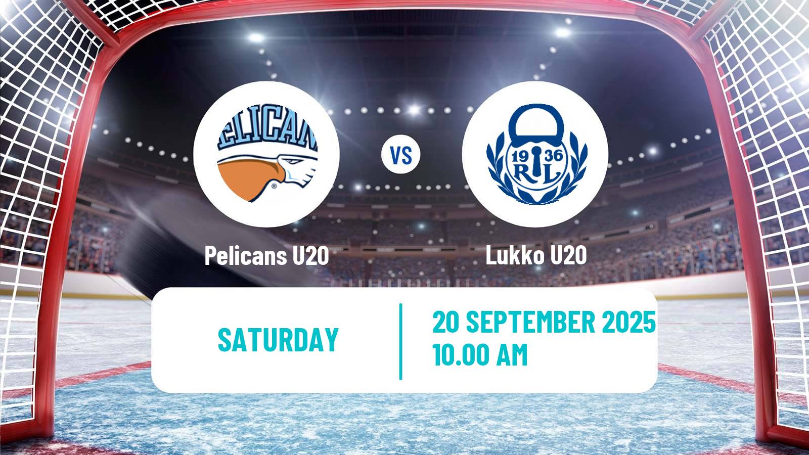 Hockey Finnish SM-sarja U20 Pelicans U20 - Lukko U20