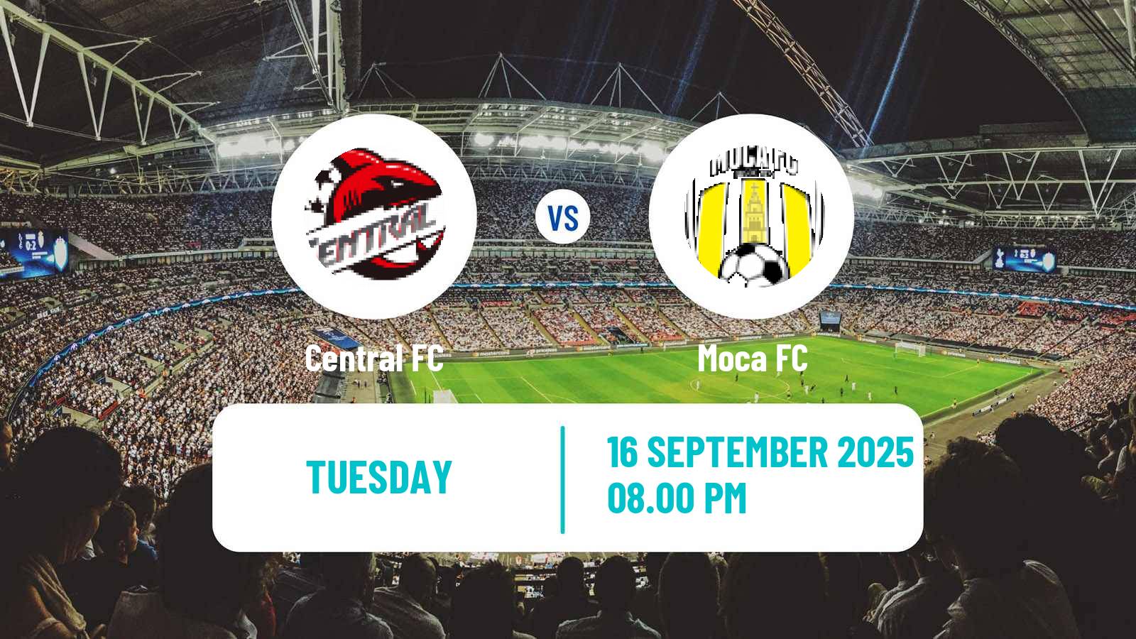 Football Caribbean Club Championship Central FC - Moca