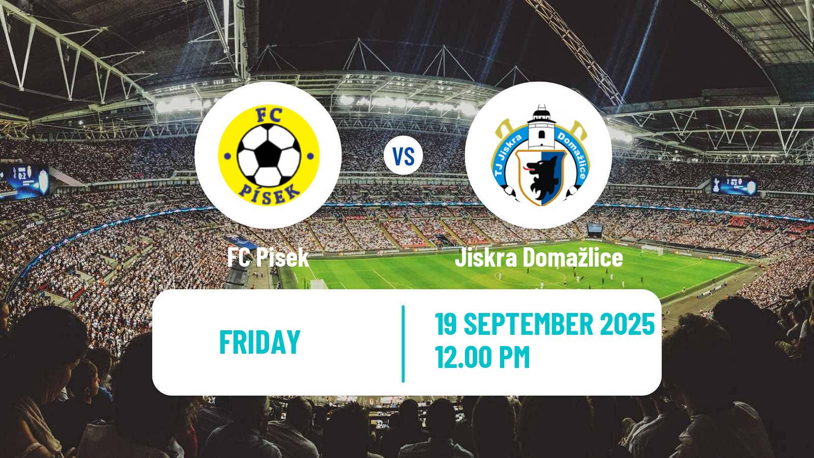 Football Czech CFL Group A Pisek - Jiskra Domažlice
