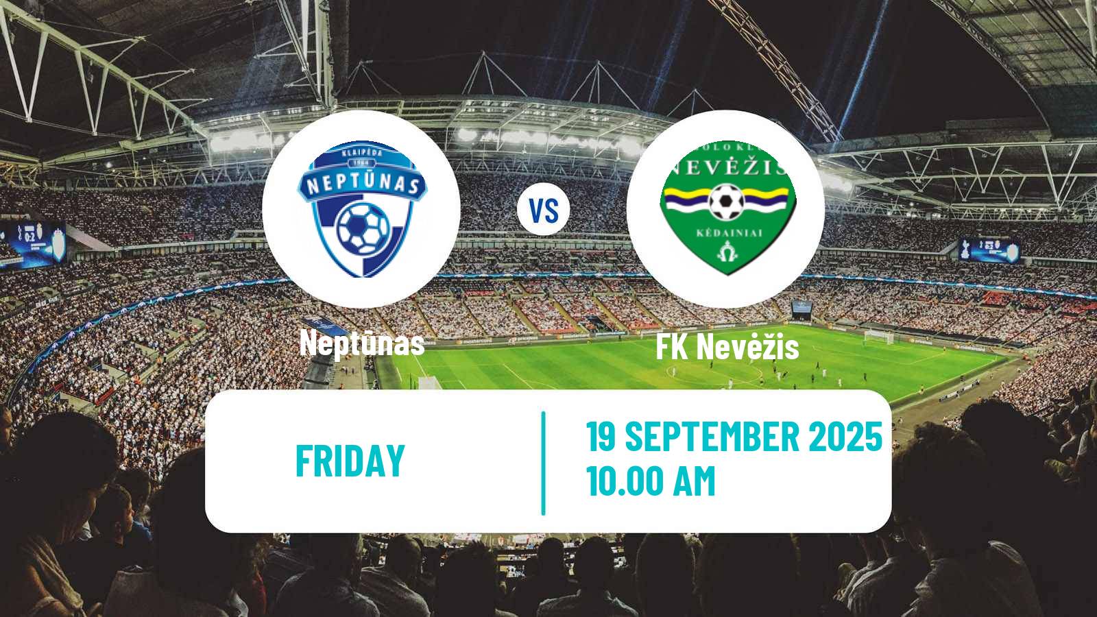 Football Lithuanian Division 2 Neptūnas - Nevėžis