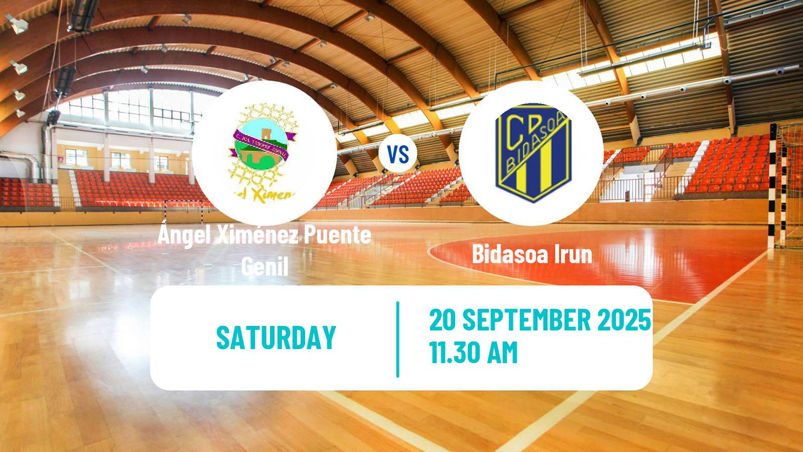 Handball Spanish Liga ASOBAL Ángel Ximénez Puente Genil - Bidasoa Irun