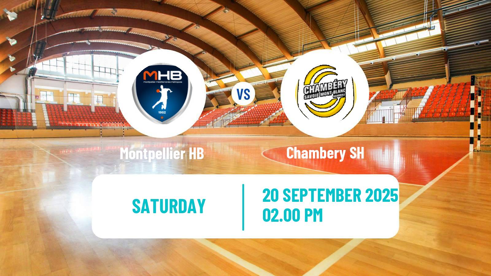 Handball French Starligue Handball Montpellier HB - Chambery SH