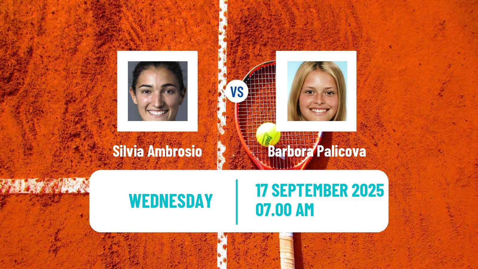 Tennis Tolentino Challenger Women Silvia Ambrosio - Barbora Palicova