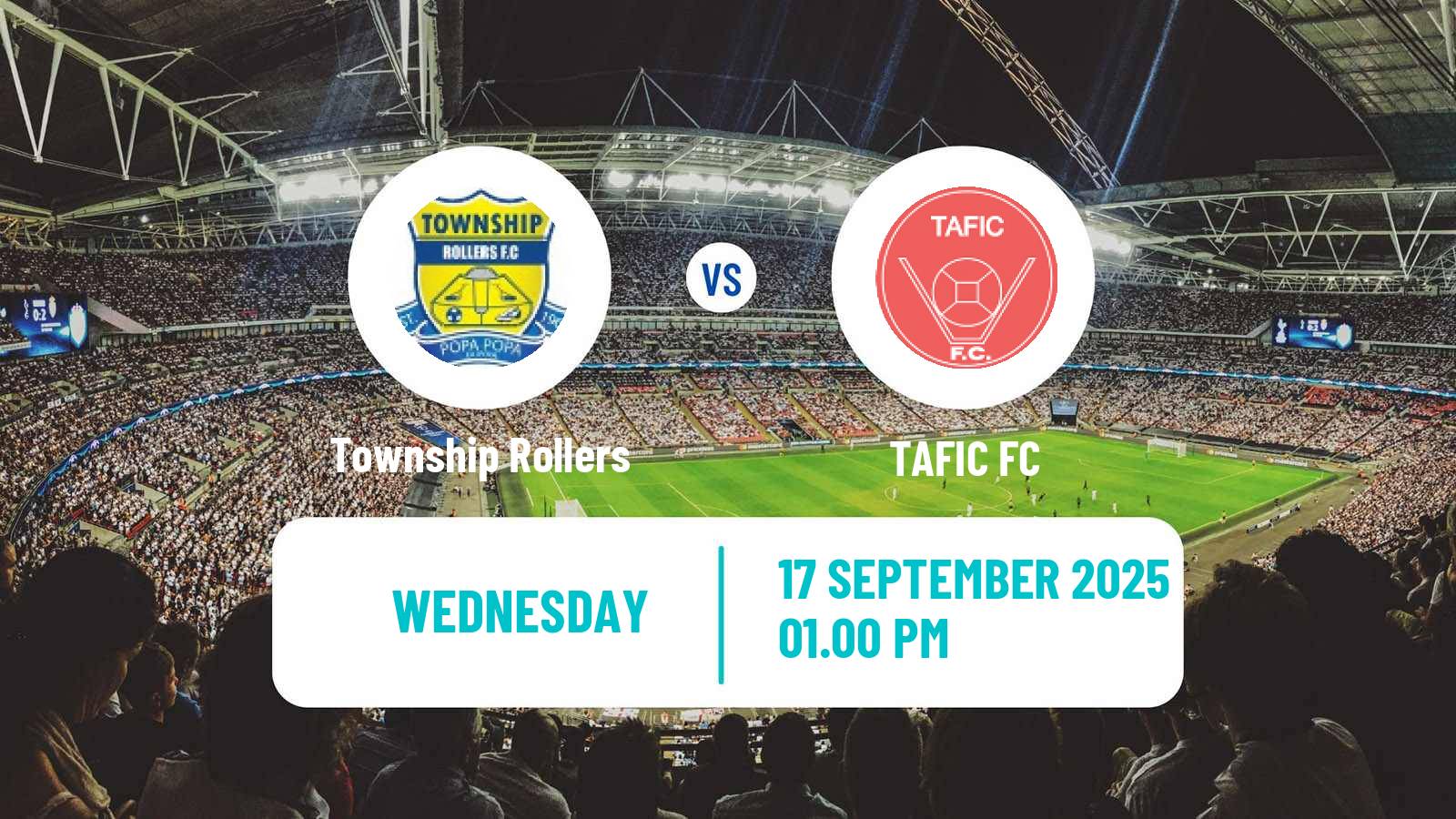 Football Botswana Premier League Township Rollers - TAFIC