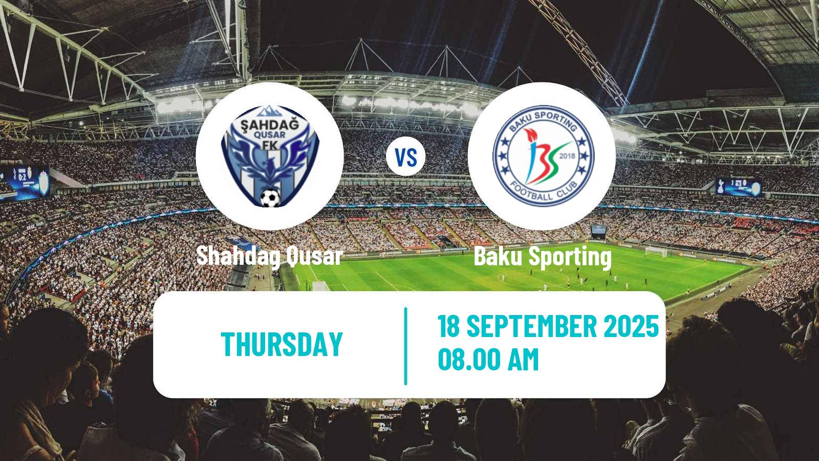 Football Azerbaijan First Division Shahdag Qusar - Baku Sporting