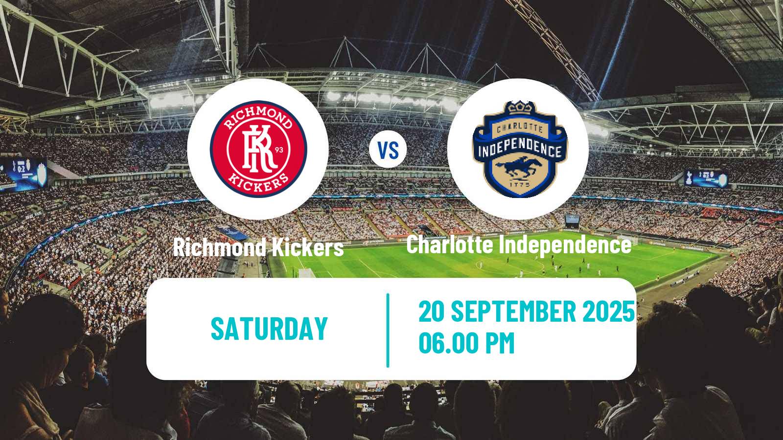 Football USL League One Richmond Kickers - Charlotte Independence