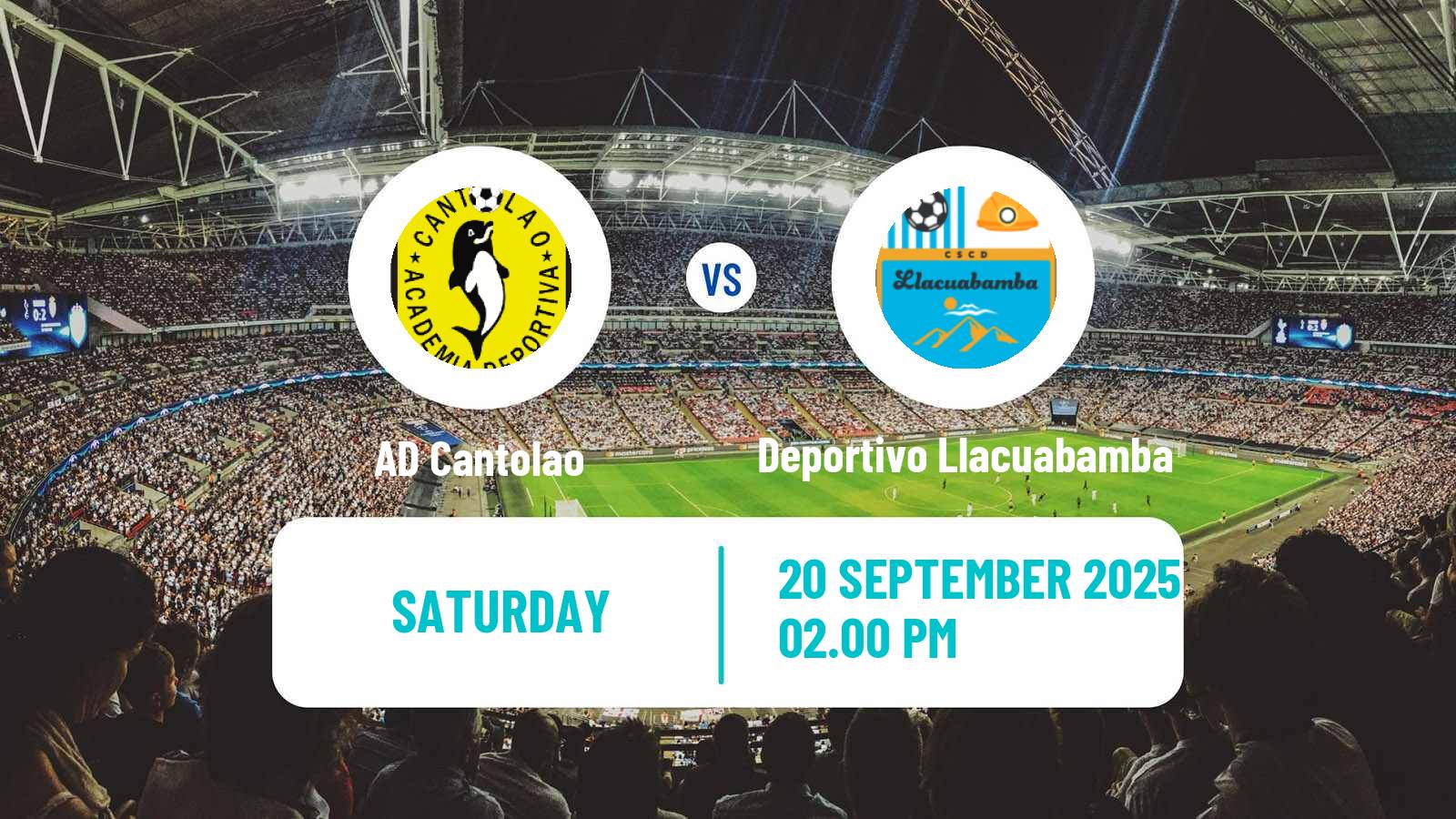 Football Peruvian Liga 2 Cantolao - Deportivo Llacuabamba