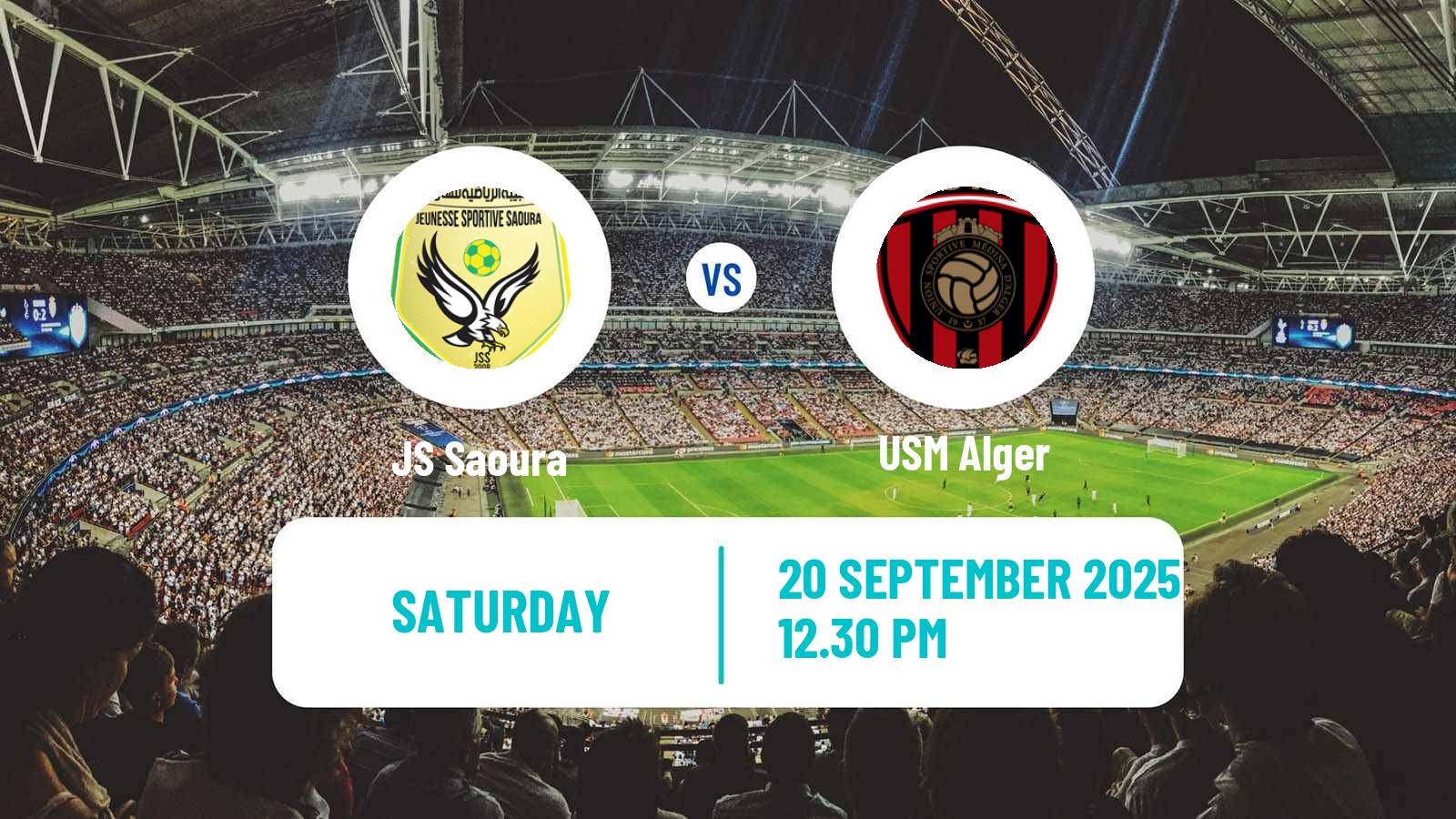 Football Algerian Ligue 1 Saoura - USM Alger